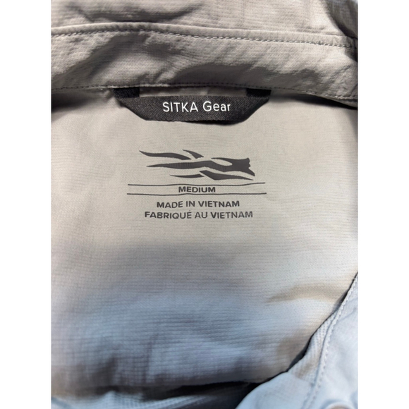Sitka Gear Gorpcore Christensen Arms Quest Scouting Shirt Granite Men's Medium - Picture 5 of 7